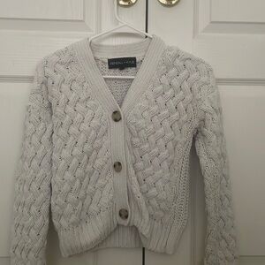 Women’s white cardigan